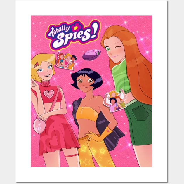 Totally spies Wall Art by Aesthetic_cornerr